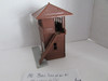 HO Bachmann Plasticville Switch Tower Incomplete Brown w/ Grey Door not built PR