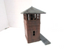 HO Bachmann Plasticville Switch Tower Incomplete Brown w/ Grey roof no stairs PR
