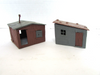 Bachmann Trackside Bldgs 2 HO Scale Shacks Shanty Shed  No built  Incomplete PR