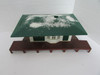 Plasticville Passenger Station O Gauge Damaged Platform Snow Roof Built  PR