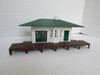 Plasticville Passenger Station O Gauge Not Built Missing Green Door  PR