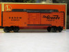 LIONEL TRAINS - 29268 - RIO GRANDE 6565 BOXCAR- D/C FRAME- 0/027- NEW-B25