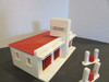 Vtg Bachmann O/S Plasticville Cheltenham Servicenter Gas Station w/2 Pumps   PR