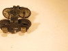 LIONEL PART - PRE-WAR ORIGINAL FREIGHT CAR TRUCK- SILVER JOURNALS - SR50