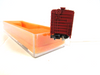 Con-Cor 1351E  N Scale Train 40' Oldie Wood Reefer Oscar Mayer Orange E5