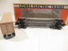 LIONEL- 16924 FLAT CAR W/LIONEL CORP TRAILER- 0/027 - D/C TRUCKS-  NEW - B18