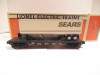 LIONEL 19411 NICKEL PLATE FLAT W/SEARS TRAILER- 0/027 - D/C TRUCKS-LN- BXD- S27