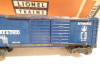 LIONEL POST-WAR 6468 BLUE AUTOMOBILE BOXCAR  - 0/027- EXC. - REPL. BOX- W71