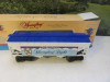 VINTAGE K-LINE TRAINS- K629105 YUENGLING LIGHT BEER HOPPER CAR- 0/027-NEW-B9
