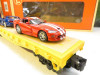 LIONEL TRAINS -17527 FLAT CAR W/DODGE VIPERS  - 0/027- BOXED - J1W