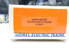 LIONEL TRAINS 19414 UNION PAIFIC FLAT CAR W/STAKES D/C TRUCKS 0/027- BOXED - J1W