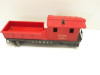LIONEL TRAINS POST-WAR 6119 RED D.L. & W. WORK CABOOSE - VG- 027 - M12
