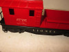 LIONEL TRAINS POST-WAR 6119 RED D.L. & W. WORK CABOOSE - VG- 027 - M12