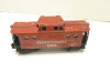 LIONEL POST-WAR TRAINS 6417 PENNSYLVANIA PORTHOLE CABOOSE- 0/027  FAIR- M64