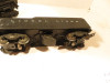 LIONEL TRAINS POST-WAR 681 STEAM TURBINE W/WHISTLE TENDER- RUNS EXC.- B6R