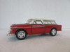 Road Signature 94203 Diecast Car 1957 Chevy Nomad 1/43 Red White  Lot E1