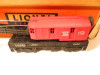 LIONEL POST-WAR 6460-25 OPERATING RED CRANE CAR - 0/027- BXD W/INSERT- LN - H1W