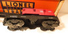 LIONEL POST-WAR 6460-25 OPERATING RED CRANE CAR - 0/027- BXD W/INSERT- LN - H1W