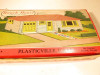 0/027 PLASTICVILLE #1603-100 RANCH  HOUSE BOXED- TURQUORISE TRIM  027- EXC.-S31Q