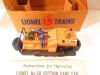 LIONEL POST-WAR #50 MOTORIZED GANG CAR BOXED W/INSERT- LN - H1W