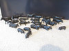 Model Railroad 0-027 Farm Animals Black Cows Pigs Horses Look H5e