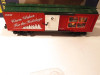 AMERICAN FLYER TRAINS - 48374-  2008 CHRISTMAS BOXCAR- S GAUGE-  LN - W21
