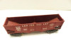 LIONEL TRAINS  POST-WAR 6456 LEHIGH VALLEY HOPPER 0/027 BURGUNDY - GOOD- H23