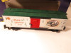 AMERICAN FLYER TRAINS - 48376-  2009 CHRISTMAS BOXCAR- S GAUGE-  LN - W21