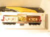 VINTAGE K-LINE TRAINS  K693-5301 SCALE CIRCUS TRANSPORT FLAT CAR W/FIGS.-NEW-HC2