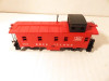 LIONEL POST-WAR HO TRAINS- 0857 ROCK ISLAND CABOOSE- GOOD - M12