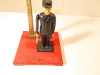 LIONEL TRAINS POST-WAR #1045 OPERATING FLAGMAN ACCESSORY WORKS-FAIR - B6R