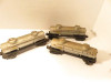 LIONEL POST-WAR TRAINS THREE 6465 TANK CARS  - FAIR - 027 - W14