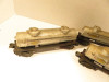 LIONEL POST-WAR TRAINS THREE 6465 TANK CARS  - FAIR - 027 - W14