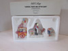 Dept 5654938 Carnival Tickets and Cotton Candy Figures Set of 3 Village New D4