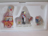 Dept 5654938 Carnival Tickets and Cotton Candy Figures Set of 3 Village New D4