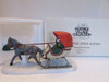 Dept 56 59820 One Horse Open Sleigh Heritage Village  LN  L138