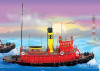 THE LIONEL VAULT -24109 SANTA FE TUGBOAT ACCESSORY- 0/027 - FACTORY SEALED-