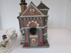 Lemax  Village Fire Department Lighted Village Building w/cord 2003