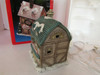 PORCELAIN LIGHTED VILLAGE BLDG BAKE SHOP BOXED CALDOR'S W/CORD 4.75"W 6.5"H
