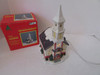 CALDOR OUR TOWN COLLECTION OLD CHURCH  HO SCALE VILLAGE LAYOUT PORCELAIN 9"H