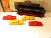 LIONEL POST-WAR CELEBRATION 29463 6414 EVANS AUTO LOADER W/4 CARS 0/027- L/N- B9
