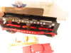 LIONEL POST-WAR CELEBRATION 29463 6414 EVANS AUTO LOADER W/4 CARS 0/027- L/N- B9