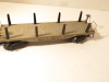 LIONEL POST-WAR - 6411 DIECAST FLAT CAR- ORIGINAL- 0/027-FAIR -S31UU