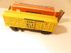 LIONEL TRAINS POST-WAR 6656 YELLOW STOCK CAR  EXC - 027 - BXD- B6R