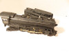 LIONEL POST-WAR 2055 HUDSON LOCO W/WHISTLE TENDER - 0/027- RUNS FINE- VG- S8