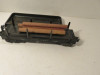 LIONEL POST-WAR TRAINS- 3461 DIECAST LOG DUMP CAR - 0/027 - EXC. -H5