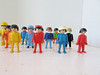 LOT OF 12 VINTAGE PLAYMOBIL GEOBRA 3" FIGURES ASSORTED POSEABLE MOST 1974  H48g|356509702076