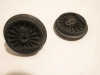 LIONEL PART POST-WAR - 2 WHEELS GEARED 1 3/8" WIDE- ONE AXLE- ORIGINAL-SR119|357066917357