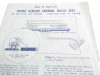 LIONEL POST-WAR INSTRUCTION SHEET 1949 REMOTE CONTROL TRACK SETS- BLUE PAPER-M56|297396314950