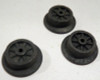 LIONEL PART POST-WAR - THREE SMALL WHEELS - APPROX 3/4" WIDE - SR141C|396735939356